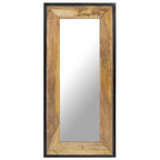 Vidaxl spiegel 110x50 cm massief mangohout