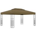 VidaXL Prieel 180 g m² 3x4 m taupe