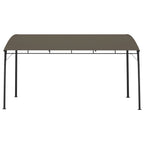 VidaXL Zonneluifel 4x3x2,55 m taupe