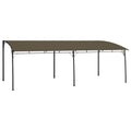 VidaXL Zonneluifel 6x3x2,55 m taupe