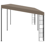 VidaXL Wandprieel 6x3 m stof taupe