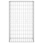 Vidaxl schanskorfmuur met deksels 60x30x100 cm gegalvaniseerd staal