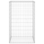 Vidaxl schanskorfmuur met deksels 60x50x150 cm gegalvaniseerd staal