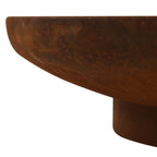 Vidaxl vuurplaats 80 cm staal