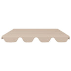 Vidaxl vervangingsluifel voor schommelbank 188 168x145 110 cm beige