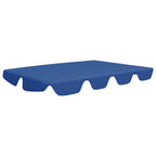 Vidaxl vervangingsluifel voor schommelbank 150 130x105 70 cm blauw