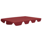 Vidaxl vervangingsluifel voor schommelbank 150 130x105 70 cm wijnrood