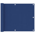 Vidaxl balkonscherm 75x600 cm oxford stof blauw
