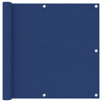 Vidaxl balkonscherm 90x400 cm oxford stof blauw