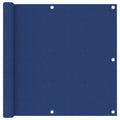 Vidaxl balkonscherm 90x600 cm oxford stof blauw