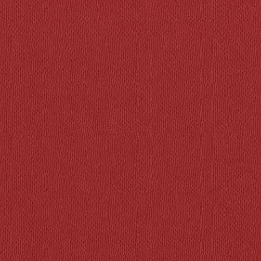 Vidaxl balkonscherm 90x500 cm oxford stof rood