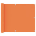 Vidaxl balkonscherm 75x300 cm oxford stof oranje