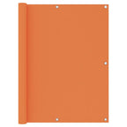 Vidaxl balkonscherm 120x400 cm oxford stof oranje