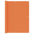 Vidaxl balkonscherm 120x500 cm oxford stof oranje