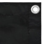 Vidaxl balkonscherm 90x400 cm oxford stof zwart