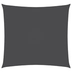 Vidaxl zonnescherm vierkant 2,5x2,5 m oxford stof antracietkleurig
