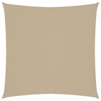 VidaXL Zonnescherm vierkant 2,5x2,5 m oxford stof beige