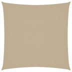 Vidaxl zonnescherm vierkant 7x7 m oxford stof beige