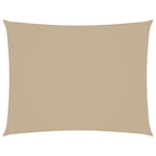 Vidaxl zonnescherm rechthoekig 2,5x4 m oxford stof beige