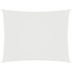 Vidaxl zonnescherm rechthoekig 2,5x3,5 m oxford stof wit