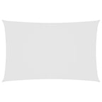 Vidaxl zonnescherm rechthoekig 2,5x5 m oxford stof wit