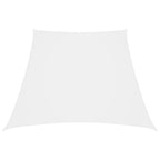 Vidaxl zonnezeil trapezium 2 4x3 m oxford stof wit