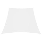 Vidaxl zonnezeil trapezium 3 5x4 m oxford stof wit