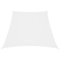 Vidaxl zonnescherm trapezium 4 5x4 m oxford stof wit