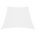 Vidaxl zonnescherm trapezium 4 5x4 m oxford stof wit