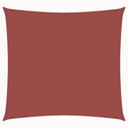 Vidaxl zonnescherm vierkant 7x7 m oxford stof terracottakleurig