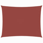 Vidaxl zonnescherm rechthoekig 2,5x4 m oxford stof terracottakleurig