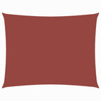 Vidaxl zonnescherm rechthoekig 3x4,5 m oxford stof terracottakleurig