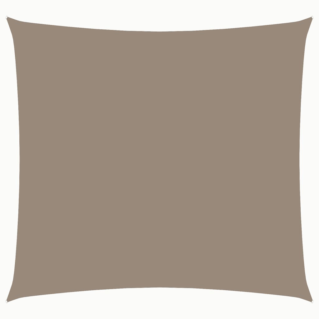 Vidaxl zonnescherm vierkant 2x2 m oxford stof taupe