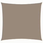 Vidaxl zonnescherm vierkant 2x2 m oxford stof taupe