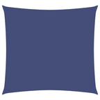 Vidaxl zonnescherm vierkant 2,5x2,5 m oxford stof blauw