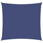 Vidaxl schaduwdoek vierkant 3x3 m oxford stof blauw