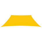 Vidaxl zonnezeil trapezium 2 4x3 m oxford stof geel