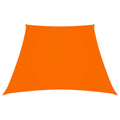 VidaXL Zonnezeil trapezium 2 4x3 m oxford stof oranje