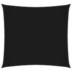 Vidaxl zonnescherm vierkant 6x6 m oxford stof zwart