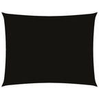 Vidaxl zonnescherm rechthoekig 2x3,5 m oxford stof zwart
