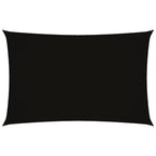 Vidaxl zonnescherm rechthoekig 2x5 m oxford stof zwart