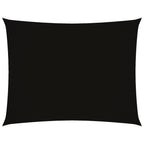 Vidaxl zonnescherm rechthoekig 2,5x4 m oxford stof zwart