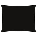 Vidaxl zonnescherm rechthoekig 3x6 m oxford stof zwart