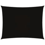 Vidaxl zonnescherm rechthoekig 3,5x5 m oxford stof zwart