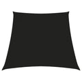 Vidaxl zonnezeil trapezium 3 5x4 m oxford stof zwart