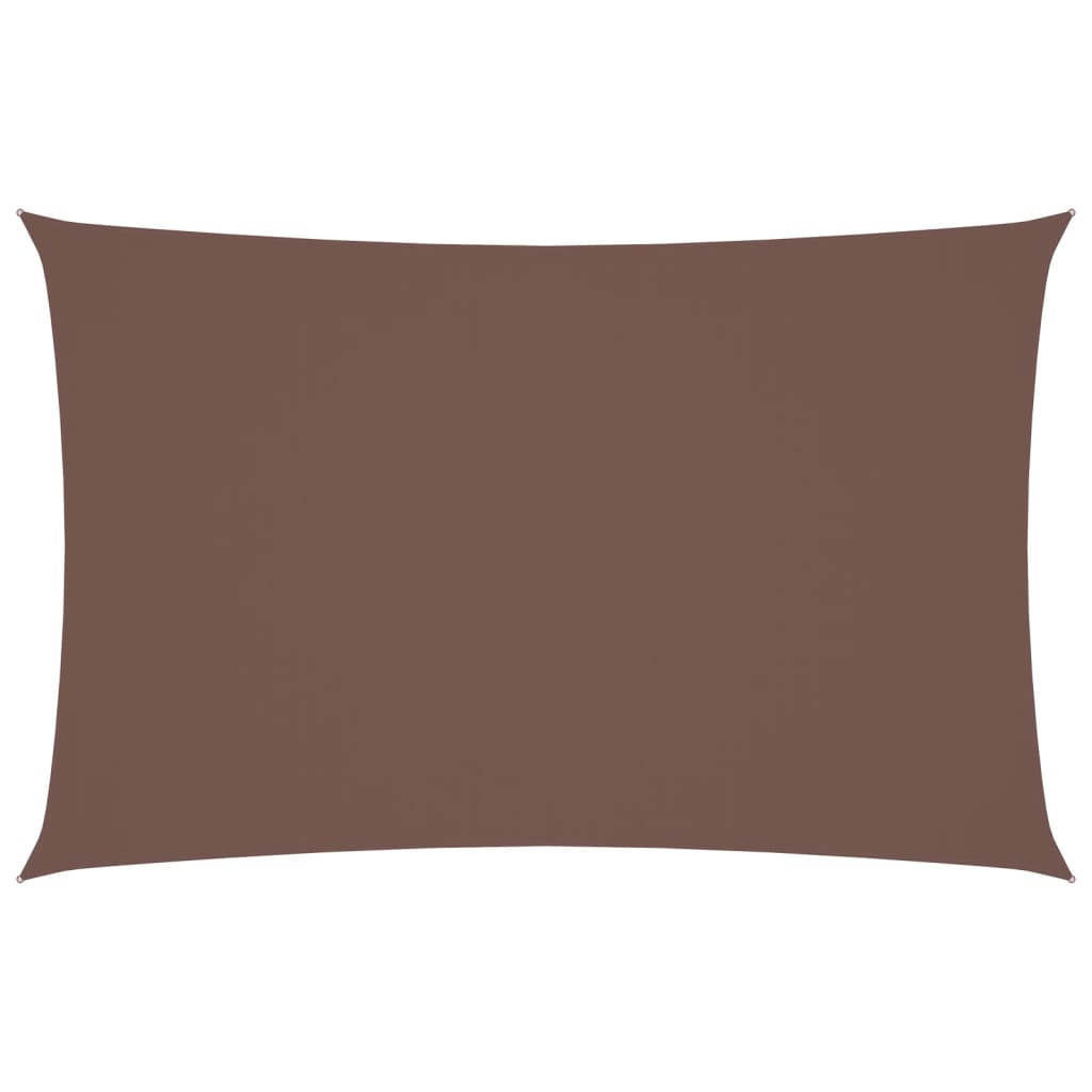 Vidaxl zonnescherm rechthoekig 2x4,5 m oxford stof bruin