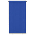 VidaXL Rolgordijn voor buiten 120x230 cm HDPE blauw