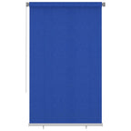 Vidaxl rolgordijn voor buiten 140x230 cm hdpe blauw