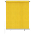 VidaXL Rolgordijn voor buiten 120x140 cm HDPE geel