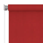 Vidaxl rolgordijn voor buiten 60x140 cm hdpe rood